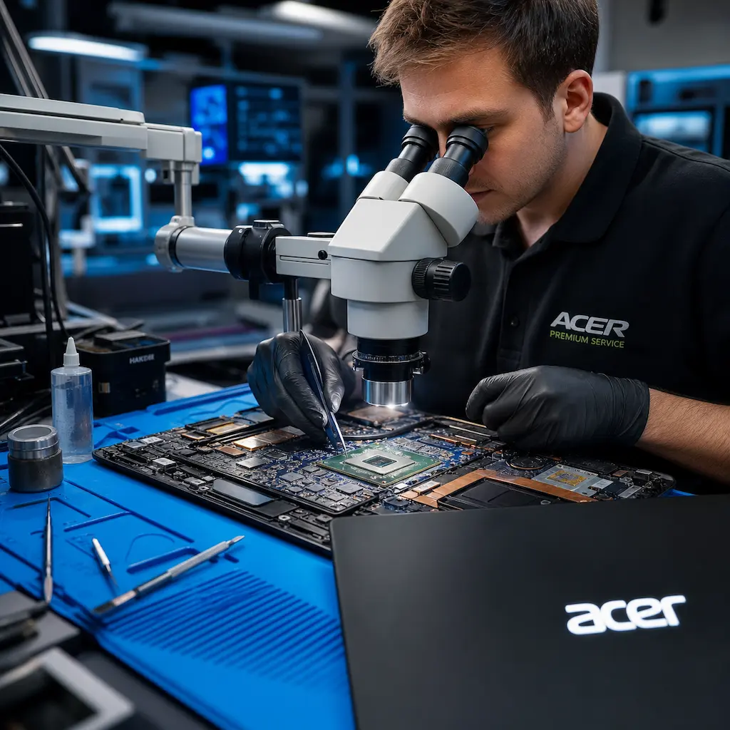 Замена видеокарты ноутбука Acer в Домодедово