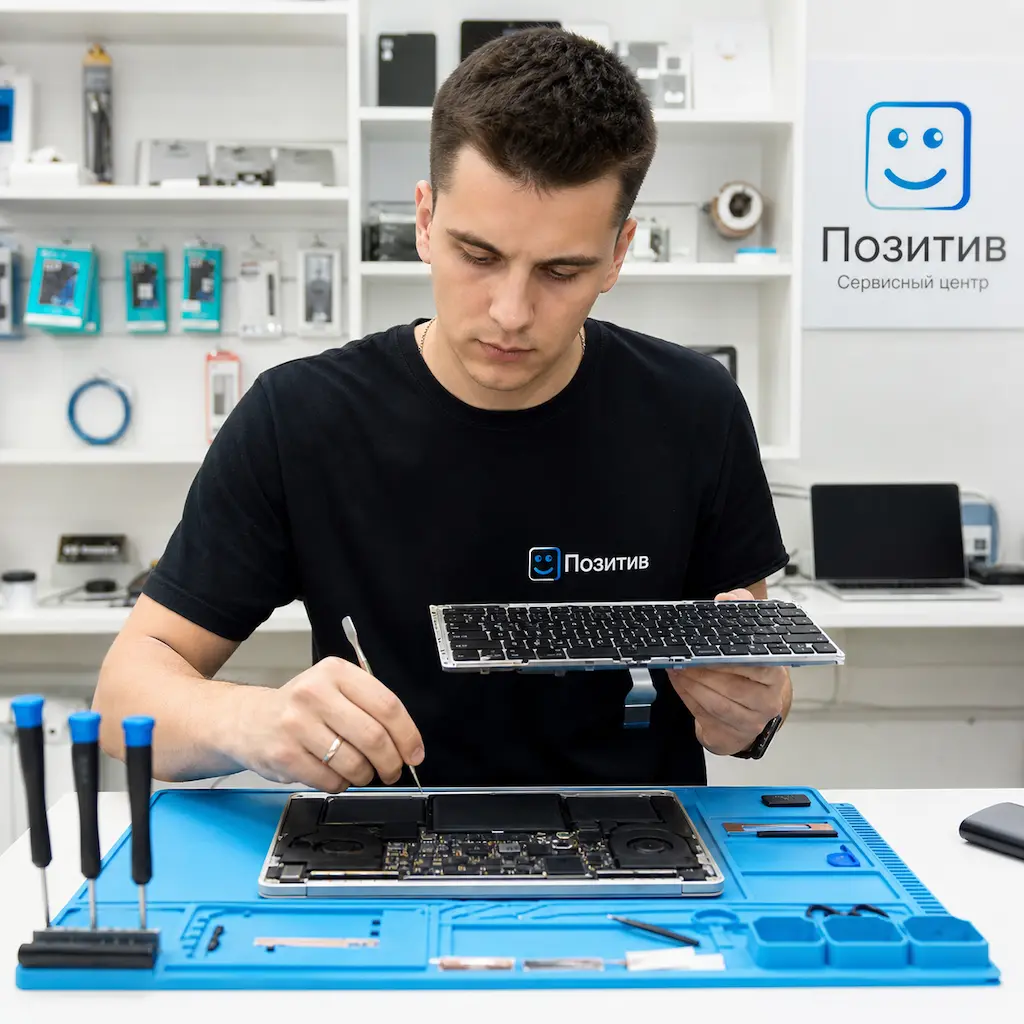заменить клавиатуру на Apple Macbook в Домодедово