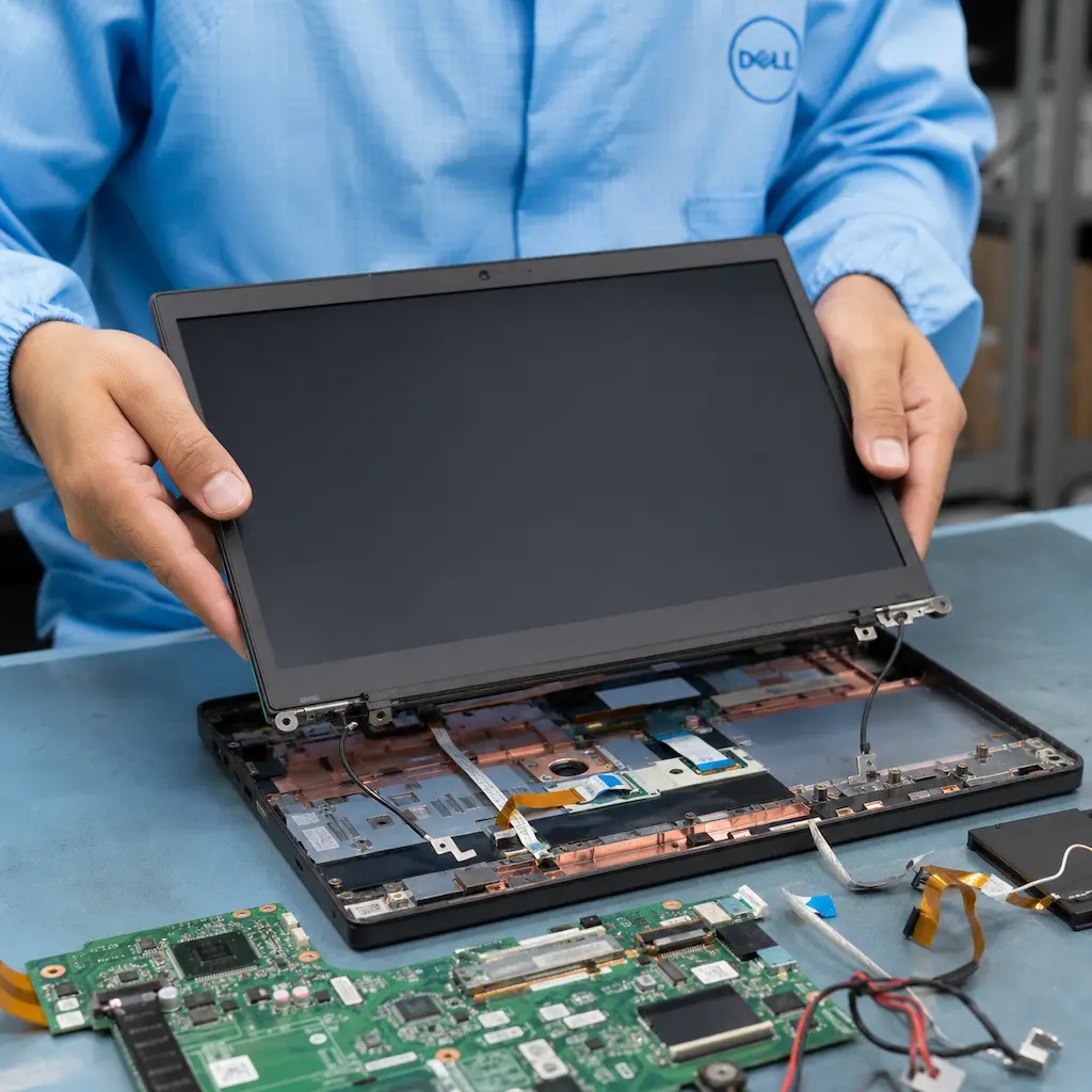 заменить матрицу ноутбука Dell в Домодедово