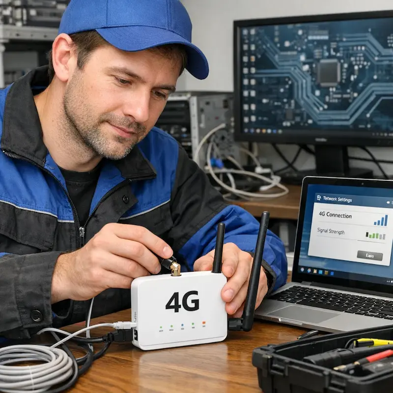 Настройка 4G модема в Домодедово