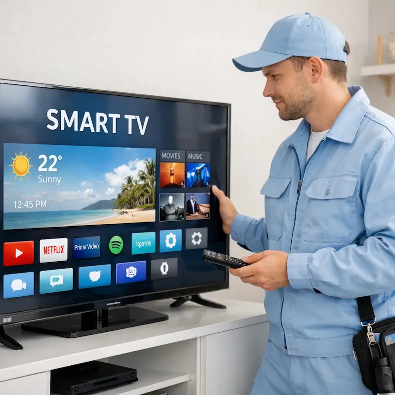 Настройка Smart TV в Домодедово
