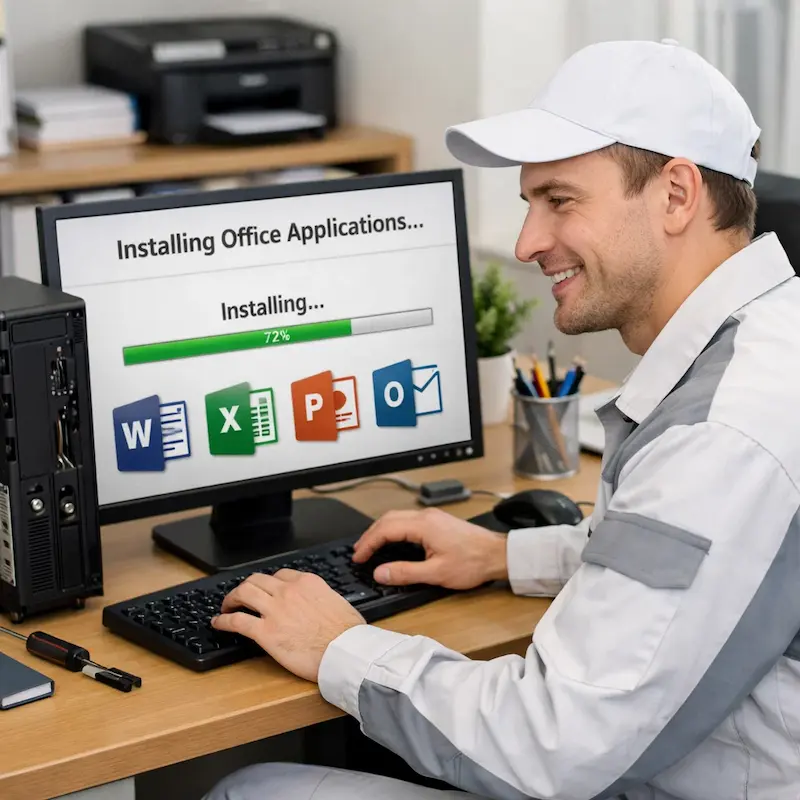 Установка и настройка программ на компьютере в Домодедово