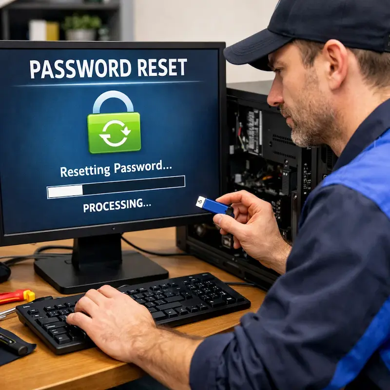 Удаление пароля на компьютере в Домодедово