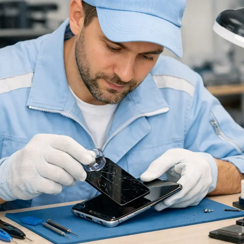 Заменить сенсорное стекло на смартфоне в Домодедово