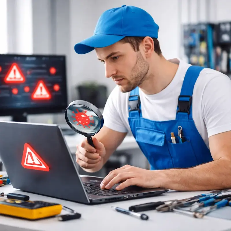 Поиск и устранение вирусов в Домодедово